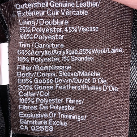 Danier Black Leather Jacket - Picture 6 of 10